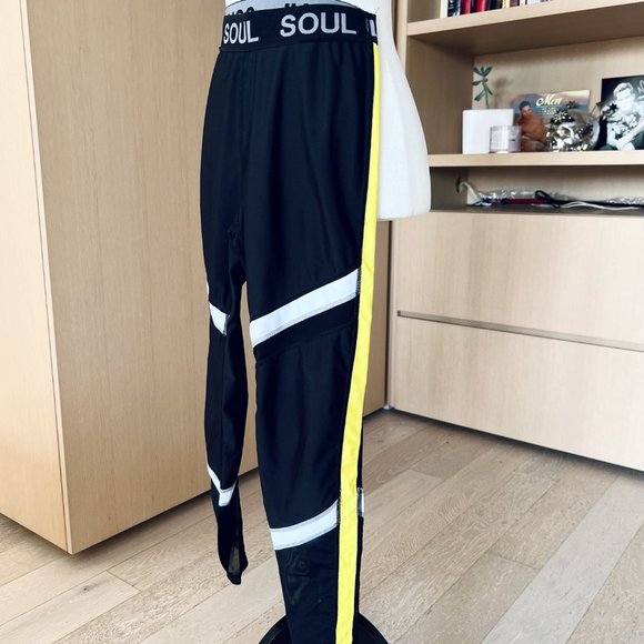 All Fenix X SoulCycle Colour Blocked Soul Leggings | Medium | Black/Yellow - Picture 11 of 16